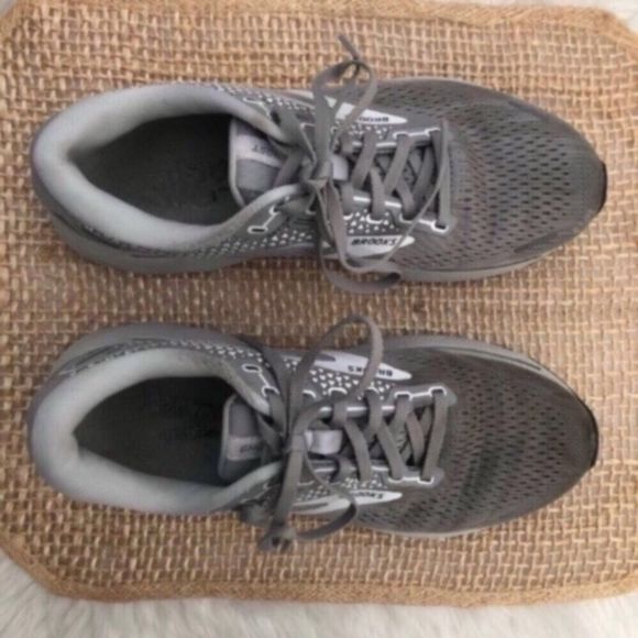 Brooks Ghost 14 Running Shoes Gray - Picture 7 of 16